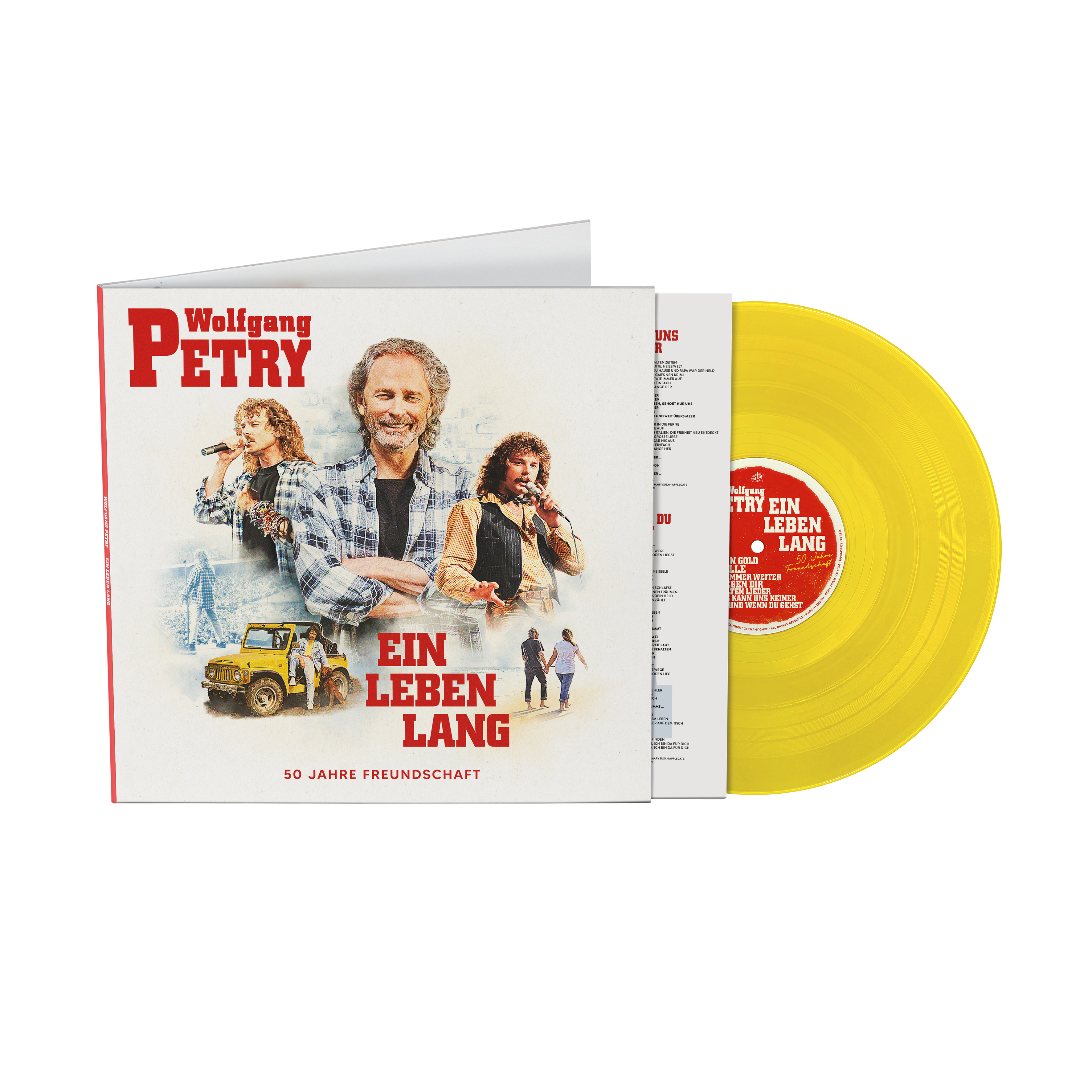 Limitierte Vinyl (nummeriert, gelb)